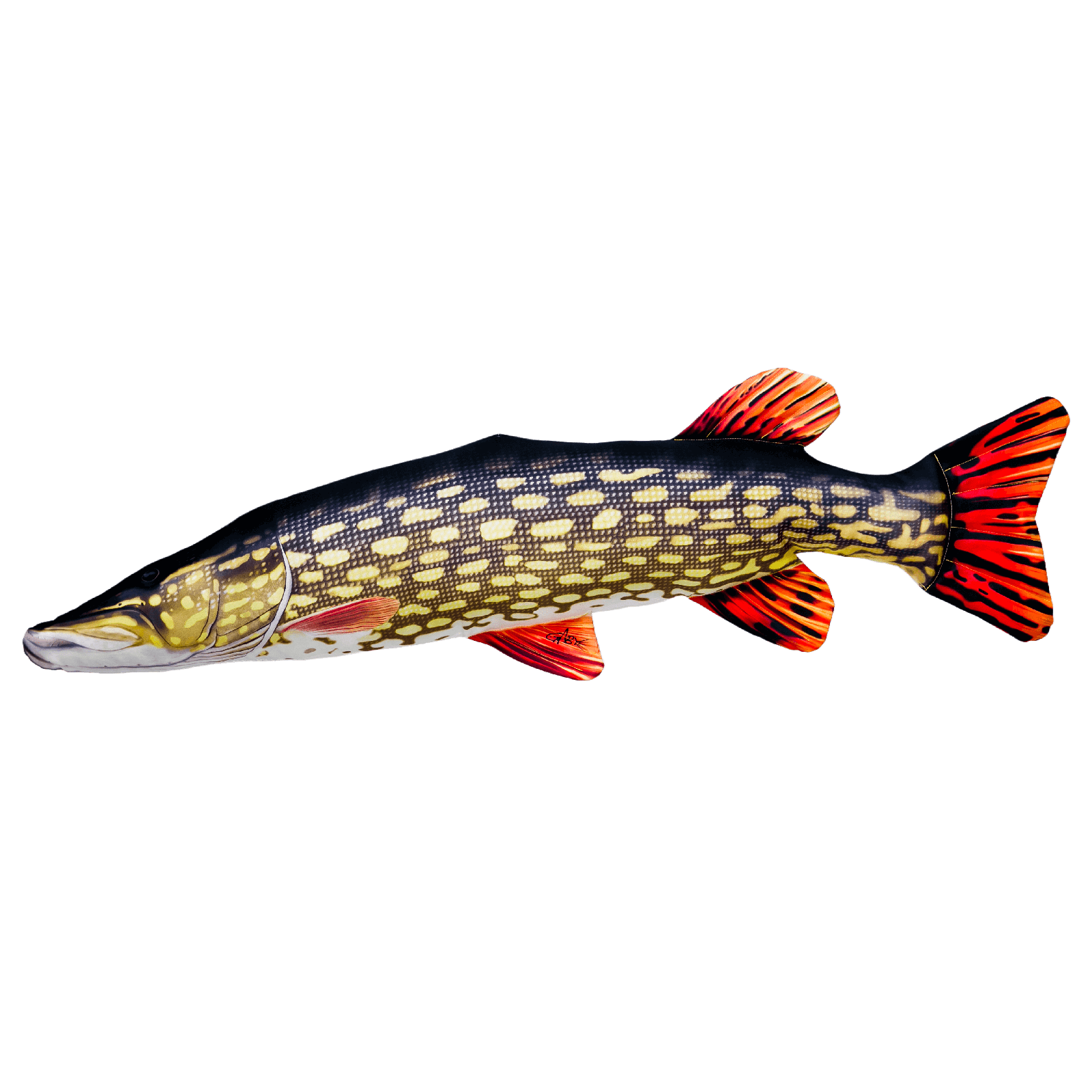 Gaby FishPillow Soft Giant Pike 110 cm Fish Pillow Cushion Gift CU6A