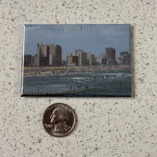 Virginia Beach Souvenir Travel Refrigerator Magnet #51995