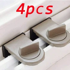 4 PCS Sliding Door and Window Lock with Anti-Pinch & Anti-Theft Protection
