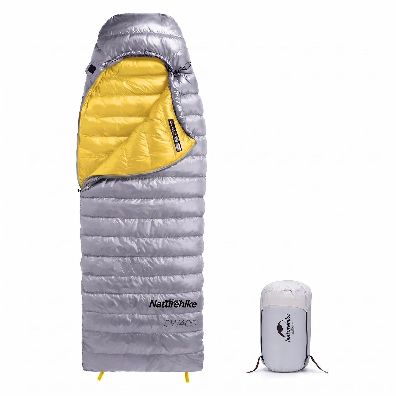 Ultralight Down Sleeping Bag, 650FP Backpacking Sleeping Bag for Adults, 40.4...