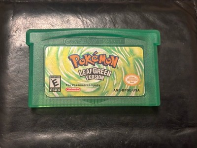 Pokémon LeafGreen Version Game Boy Advance Tested Excellent Condition 