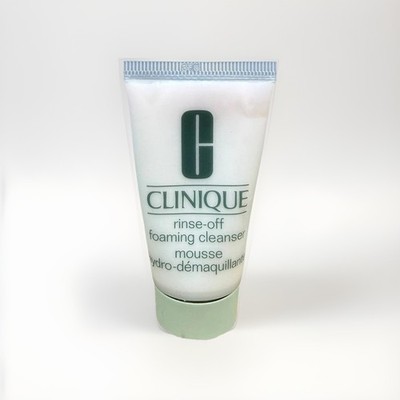 Clinique Rinse-Off Foaming Cleanser 1 fl oz 30ml  Discontinued TRAVEL SIZE
