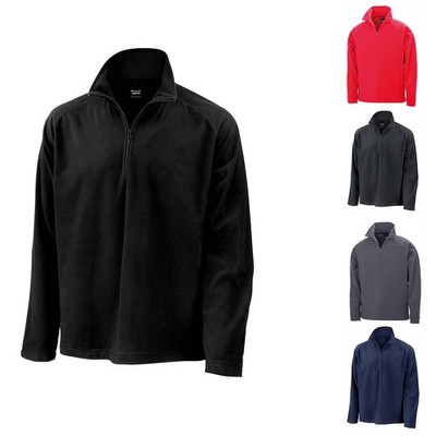 Result Core Damen Herren Fleecejacke Microfleece mit Half-Zip-Reißverschluss 