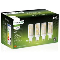 4X Led-GlüHbirne G9 Kapsel 12W = 100W 1152Lm 4000K Neutralweiß 360° Lumiled