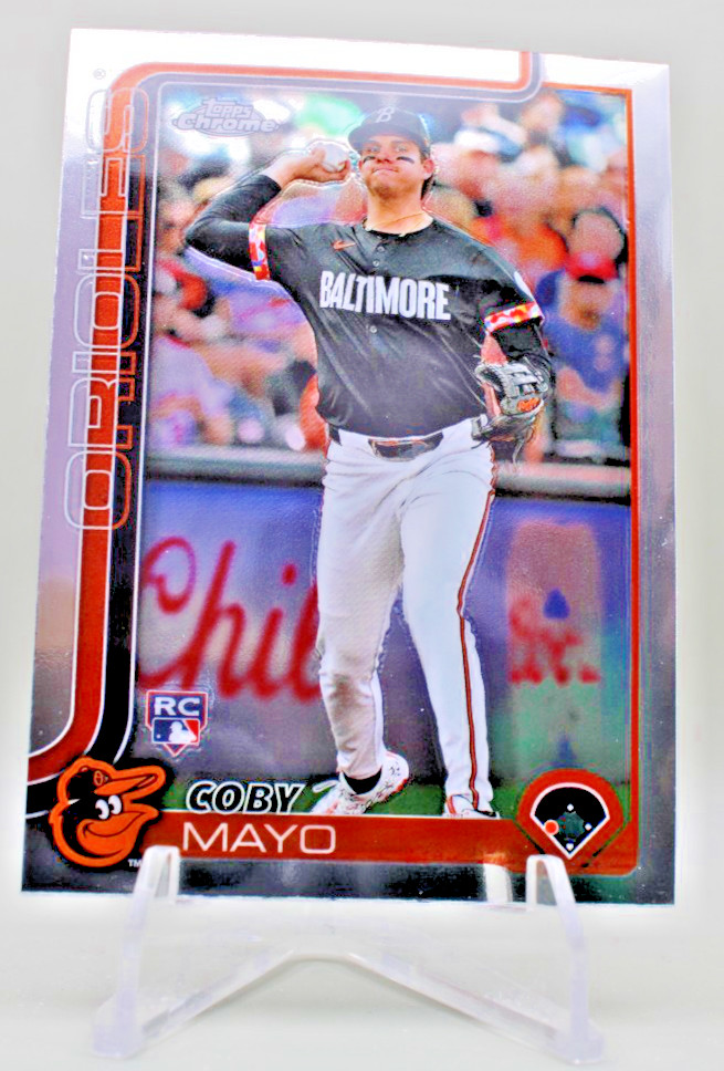 2025 Topps Chrome - Coby Mayo #120 (RC)