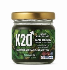 K20 -8 in 1- Gel Miele Ginseng Maca 100% Naturale 240 gr Extra Forte per Uomo