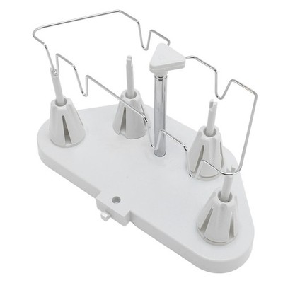 Spool Thread Stand Multifunctional Trapezoidal 4 Thread Holder Movable Adjus SET