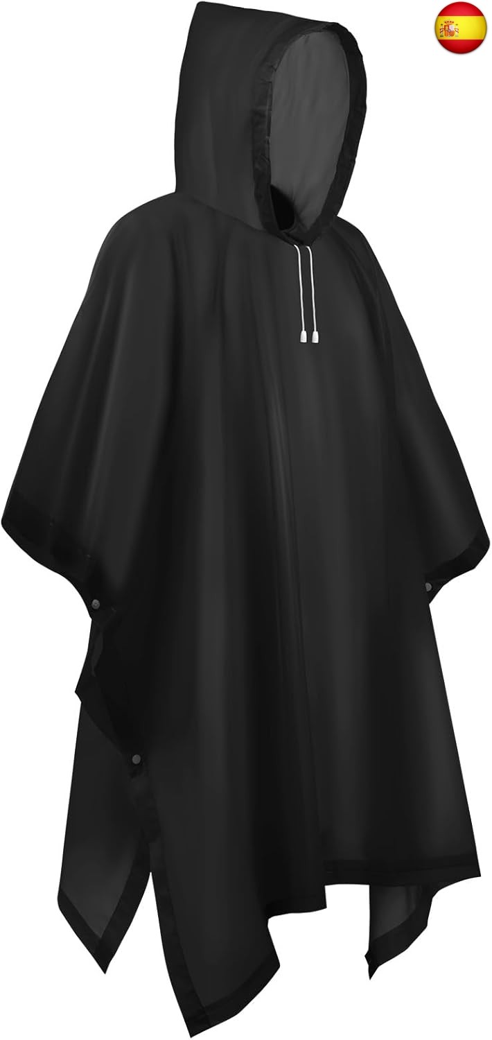 flintronic Chubasqueros Impermeable, Poncho de Lluvia Impermeable, Paquete