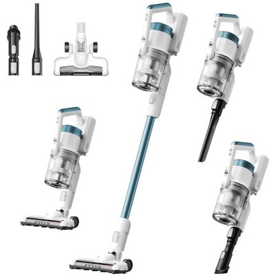 Lightweight 5.3 lbs RapidClean Pro Vacuum with 3 Power Modes & LED Headlights