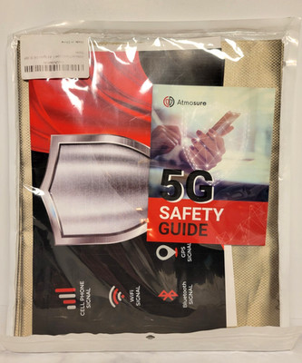 Atmosure 1 Yard Copper Faraday Fabric 44'' x 36'' EMF Blocker & EMP Protection NEW