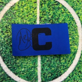 Armando Broja Of Albania Chelsea & Burnley Signed Captain Armband wCOA