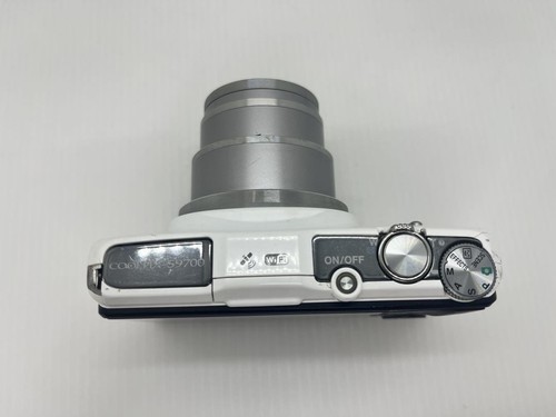 Nikon COOLPIX S9700 White Digital Camera 30x Optical Zoom 16MP Defect from Japan - Picture 6 of 8