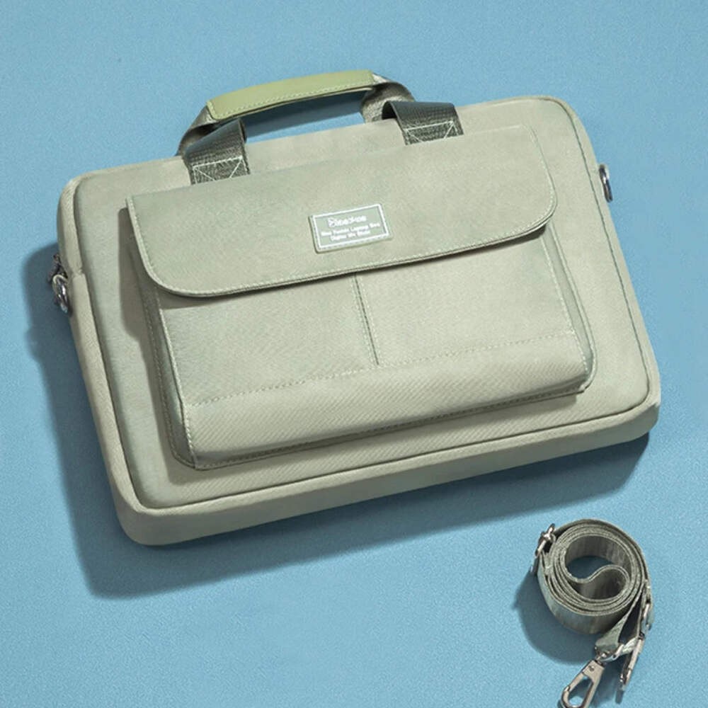 Laptop Shoulder Bag for Women Computer Briefcase Carrying Case 13 14 15.6 inch f