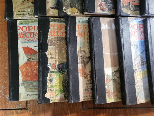 Lot of 14 Vintage Popular Mechanics Magazine 1950s - HARDCOVER - COMBINE SHIP - Picture 3 of 7