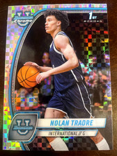 2024-25 Bowman Chrome U #56 Nolan Traore 1st Bowman X-Fractor