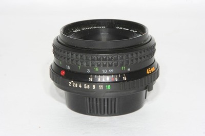 Minolta MD Rokkor 45mm 1:2 #2079660   guter Zustand  