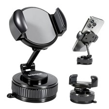 Windshield  Dashboard Rotate-Lock Phone Mount   360  Rotate Folding Car Phone