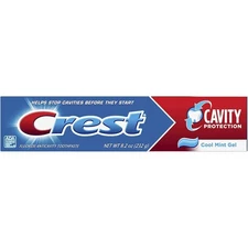 Crest Cool Mint Gel Toothpaste 8.2 Oz Pack Of 4 Enamel Strengthening Cleaning