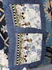 SET OF 2 Decorative Ruffled Pillows, Cushions, CottageCore, Farmhouse, Country
