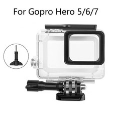 For GoPro Hero 7 6 5 Black Protective Housing Case Waterproof Shell With Bracket