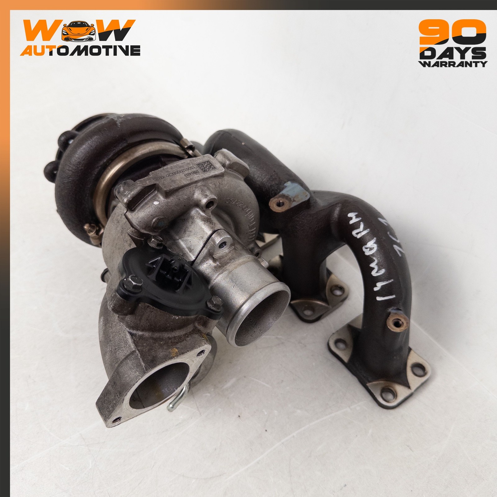 13-19 MASERATI QUATTROPORTE GTS 3.8L V8 RIGHT TURBO CHARGER MANIFOLD ASSEMBLY OE