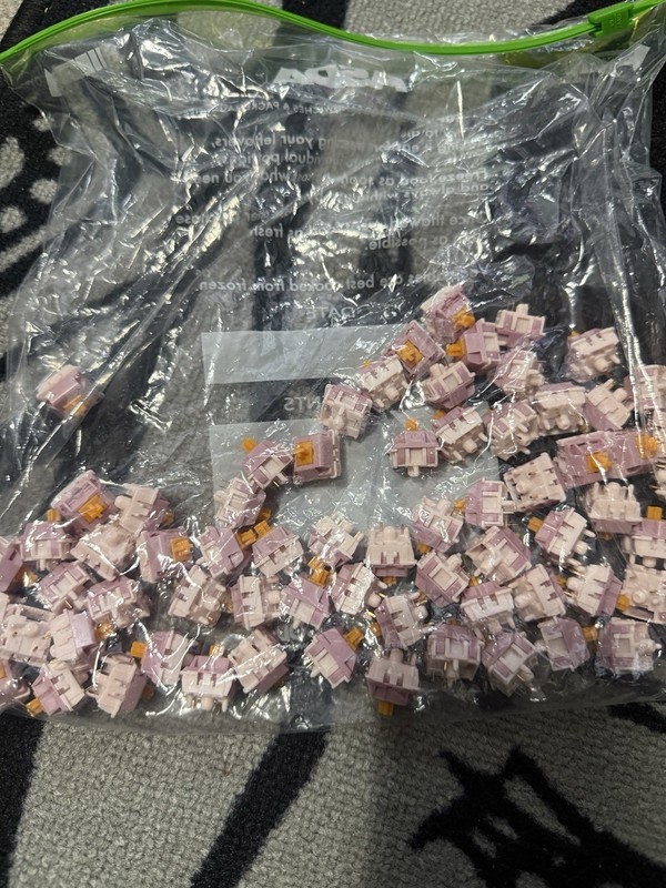 70 X Keebz N Cables Taro N Sweet Potato Keyboard Mechanical Switches