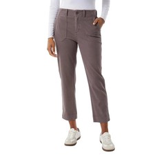 NWOT 32 Degrees Women's L Ankle Pants Purple Stretched