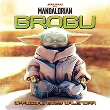 The Mandalorian Baby Yoda 2023 Calendar, Mon... by Danilo Promotions LT Calendar