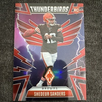 2025 Phoenix Thunderbirds Red /249 Rookie Shedeur Sanders Browns #13 