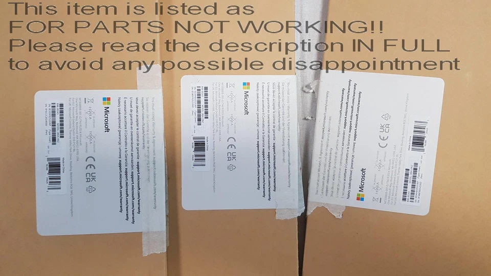 FOR PARTS! Job Lot 5x Microsoft 1864 Surface Pro 11 X 9 8 Signature Keyboard Cov - Image 3 of 4