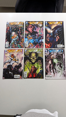 WildStorm The Authority Prime Comic Lot #1-6 Einzelausgaben Englisch (2007)