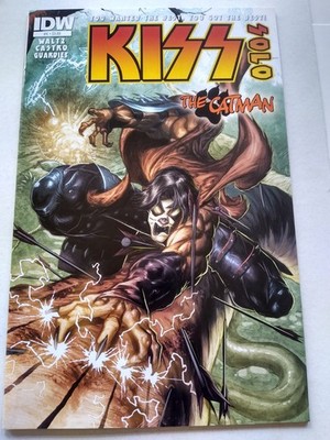 IDW Kiss Solo the Catman 4 Solo Cover Angela Medina Comics 2013