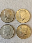 Kennedy half dollars 2-1964 and 2-1966