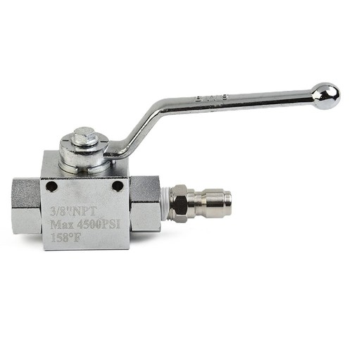 WASHER High Pressure Ball Valve Kit for Power Washer Hose, 3/8 inch, 4500 PSI - Bild 11 von 12