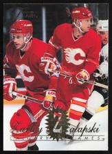 1994-95 Flair Zarley Zalapski Calgary Flames #30