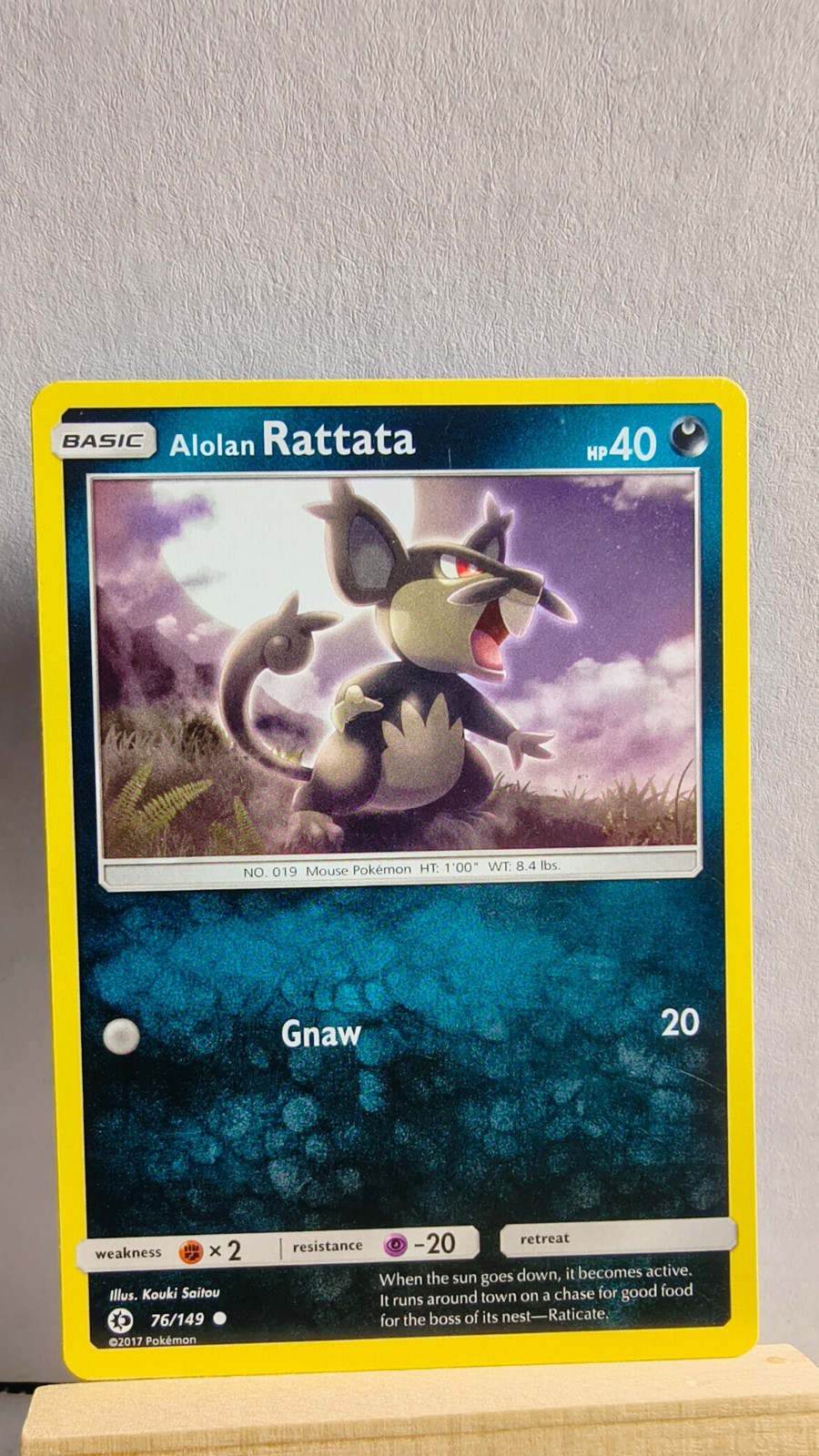 Alolan Rattata [LP] - Pokemon TCG Sun and Moon Base Set 76/149 [Common]