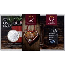 [#134240] Austria, 10 Euro, BU, 2016, Vienna, Silver, MS