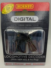 HORNBY R8249 Standard Digital DCC Locomotive Decoder, 8 Pin, 4-Function