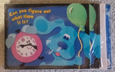 New Vintage 2000 Blue's Clues Birthday Party Invitations for 8 *Sealed*