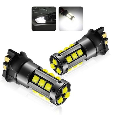 Vooda PW24W PWY24W LED Bulb,12181NA 12174 12182 White DRL Daytime 