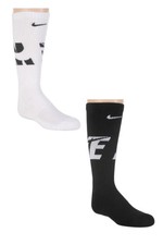 Nike Kid's Boy 2-Pack Dri-FIT Performance Crew Socks White/Black