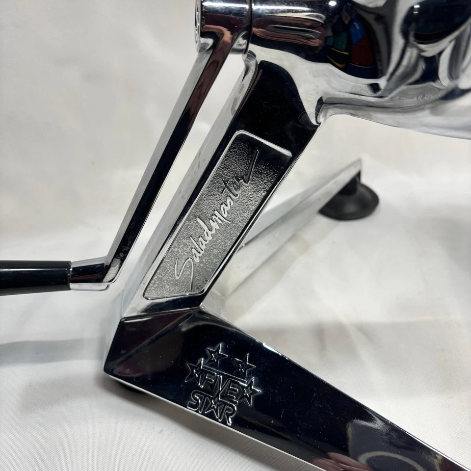 Procesador de alimentos vintage SALADMASTER cinco estrellas 5 hojas Foto 2 de 4