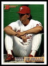 Terry Mulholland 1993 Bowman #484 Phillies MLB READ FREE SHIPPING AutographDen