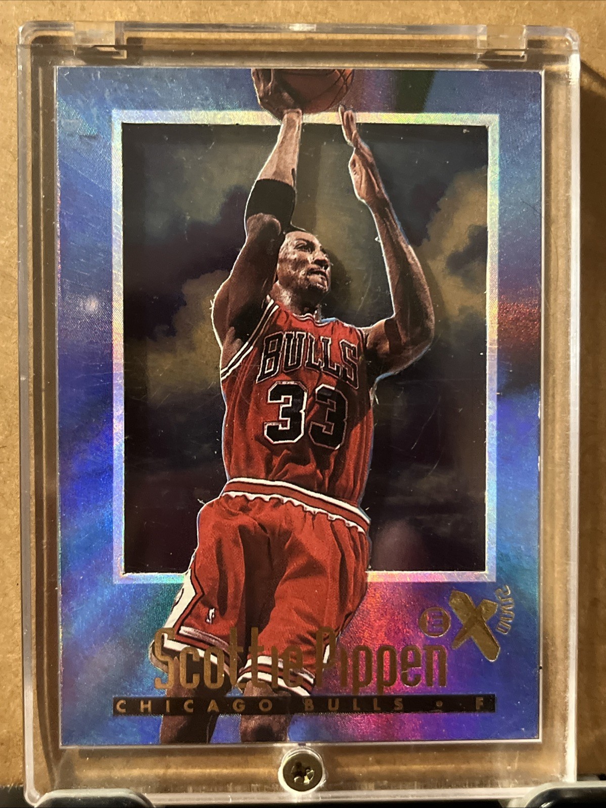 1996-97 Skybox E-X2000 Scottie Pippen #10 HOF