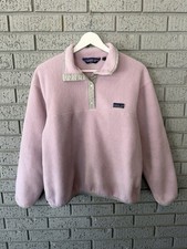 Vintage Patagonia Fleece Jacket Youth 11/12 Pink Snap-T Pullover Made USA 25549