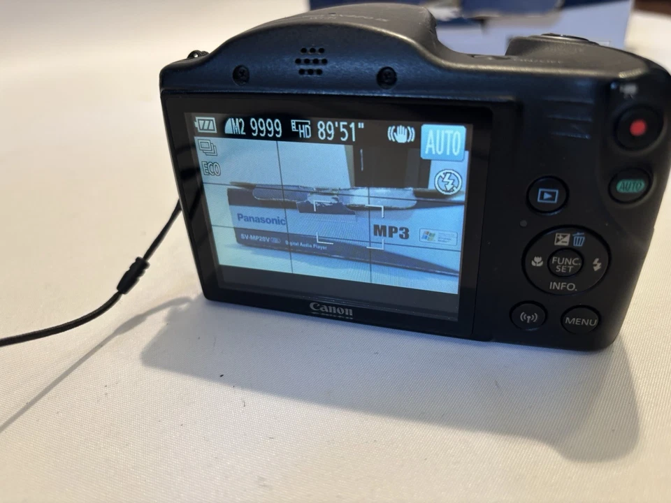 Canon PowerShot SX420 IS 20.0 MP Compact Digital Camera - Black - Image 4 of 4