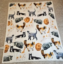 Cute Cat Print Blanket Throw Kitties Felines Pet Lover Home Decor