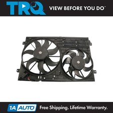 Radiator Dual Cooling Fan Assembly For 09-15 Volkswagen Vw Jetta 2.0l Diesel Radiator Dual Cooling Fan Assembly For 09-15 Volkswagen Vw Jetta 2.0l Diesel
