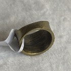 lia sophia brass Tone Band Ring Size 8 Fashion Round No Stone — photo 6