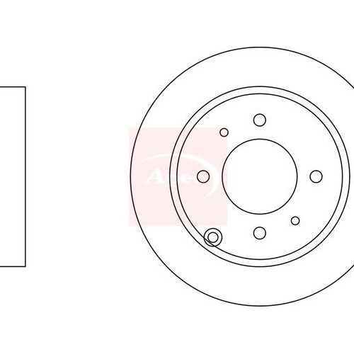 APEC Brake Disc DSK2191